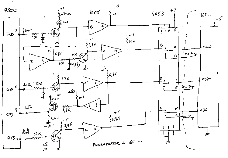 Sch�ma du programmateur