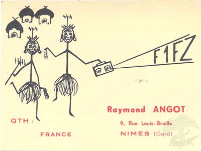 Carte QSL F1FZ, galerie F5AD