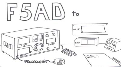 Carte QSL F5AD