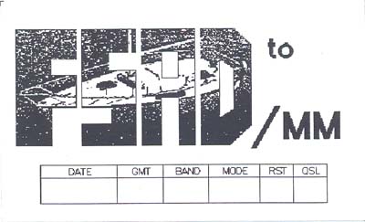 Carte QSL F5AD maritime mobile