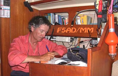 QSL F5AD maritime mobile, photo F6EPT