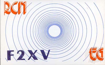 Carte QSL F2XV, galerie F5AD