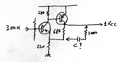 Recherche de la capacité qui protègera les fréquences basses